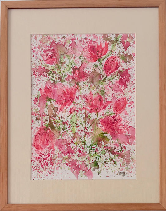 Floral mess (blush)