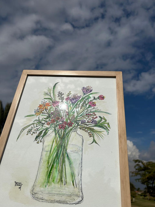 Vase of Blossoms