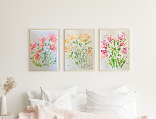 The Floral Bundle - set of 3