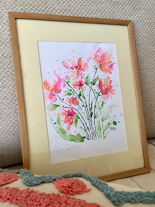 Coral Blooms - The Hibiscus Flower