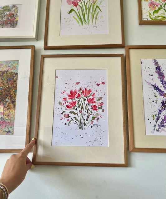 Red Freesias - Heat of Love