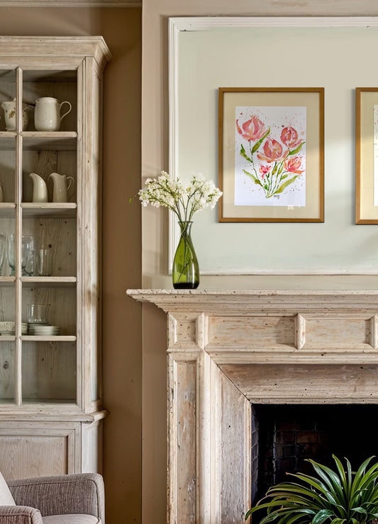 Pink parrot Tulips - The Intimate